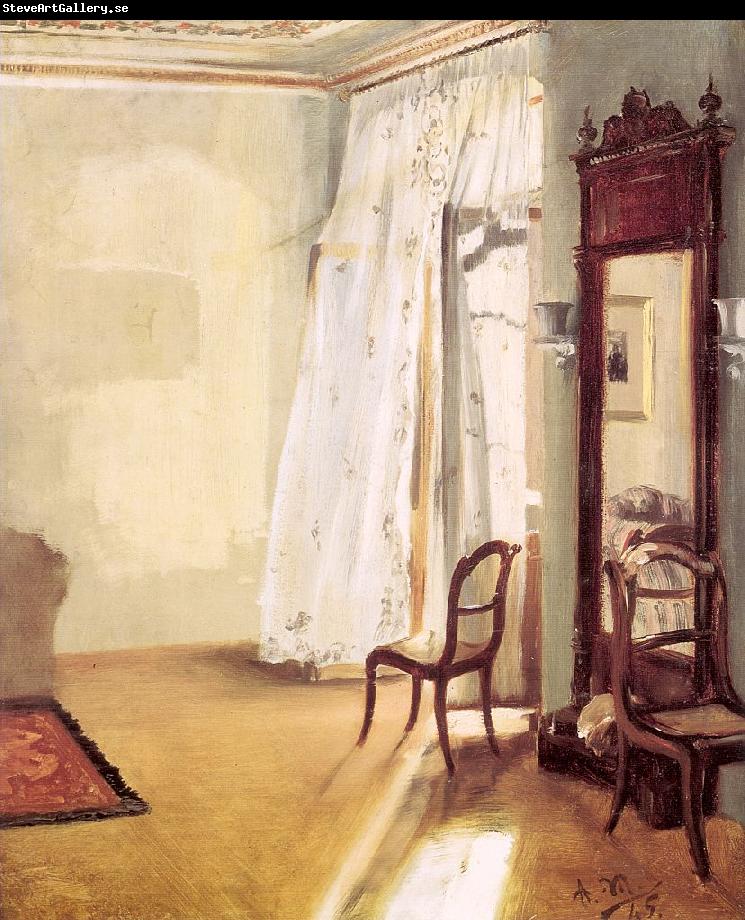 Adolph von Menzel The French Window